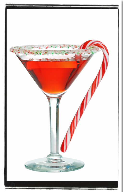 Holiday Peppermint Martini | Vegan Nook